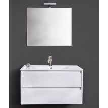 Ferramenta1.com - Mueble de baño Federica CM.90 b.co