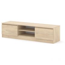 Bim Furniture - Mueble de tv maja 150 cm roble cremona – mesa para televisor