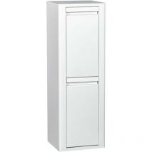 Contenedor Basura Selectivo Blanco Mate 2 Compartimientos - 998602