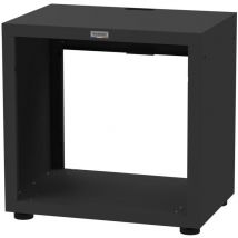 Le Marquier - Mueble para barbacoa abierto, 80x55 cm Negro