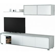 Mueble Salon TV Cemento