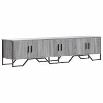 Helloshop26 - Mueble tv multimedia estantería para televisión buffet para televisión comedor salón dormitorio sonoma 180 x 34 x 41 cm madera