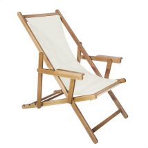 Mueblear - Hamaca sunset de madera de haya 149x62x5 cm - Barniz - Natural