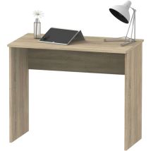 Mobimarket - Bureau Idéal Pour Étudier Ou Travailler, Mélaminé Chêne Cambrian, 90 Cm