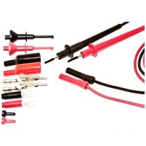 110006 Teststecker-Adapterset Rot, Schwarz 1 Set - Mueller Electric