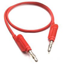 Mueller Electric - 22.170-.50M-2 Messleitung Bananenstecker 4 mm Bananenstecker 4 mm 0.5 m Rot 1 St.