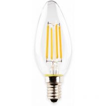 Müller-Licht LED-Lampe, Kerzenform, 400190, eek: f, E14, 4 w, 2700K, klar