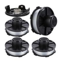 Trimec - mufushan bobines de remplacement pour tondeuses à gazon, accessoires pour : DUR181, DUR141, DUR180Z, DUR181Z - (4 pièces bobine + 1 pièce