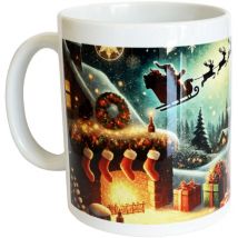 Mug en céramique nuit de noël - CBKreation