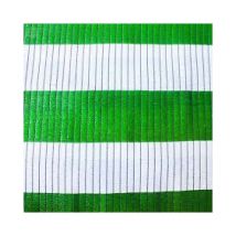 Mugar - rollo malla bicolor verde/blanco 100X 2,00.