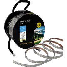 Müller-licht Bande Led Power Stripe 25 M, 290 W, 25000 Lm, 2700 K, Ip44, Blanc Chaud