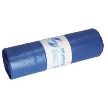 Müllsack premium 72 x 100+5 cm (b x h) 50μm 120l LDPE-Folie blau 25 St./Pack.