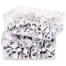 Multi-Clip, blanc 7-12 mm,longueur clou 35mm