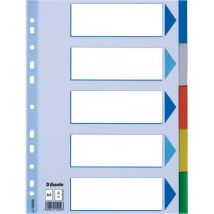 A4 Multi-coloured Pp Divider Set 10 Tab - Esselte