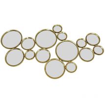 Multi miroir mural 126x2x70cm