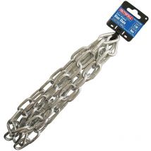 Faithfull - Zinc Plated Chain 6mm x 2.5m - Max. Load 250kg FAICHCUT60Z