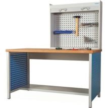 Aufsatzschrank H820xB910xT220mm lichtgrau/lichtgrau