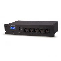 4power - Multi-sockel 5 schuko mit rack ups 19'' 1200va 720w mtpmm120010r