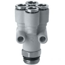 Camozzi - 7572 6-1/4 Multi Swivel y