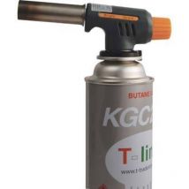 Generico - Multi -Use Edelstahlschweißer mit Piezo -Zündung, die mit Gasdose verwendet werden kann