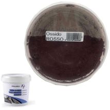 Multichimica – Ossido di ferro 500 gr – Colorante rosso per pittura, resistente alla luce e intemperie