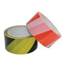 Multicoll - Klebeband Aufdruck ohne Breite 50 mm Länge 66 m schwarz / gelb