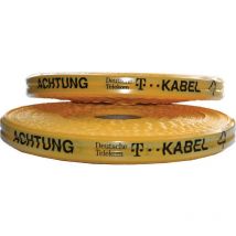 Multicoll - Trassenwarnband Aufdruck Achtung D.Telekom Kab.B.50mm L.250m gelb