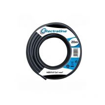 Multicore-kabel h05vv-f Electraline 2g1mm2 20m schwarz - 11405