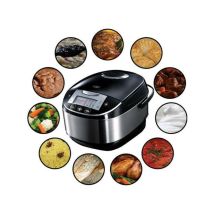 Russell Hobbs - Multicuiseur - Robot Cuiseur 5L 21850-56 - 5 l - 11 programmes - Acier inoxydable - Départ différé 24 h - 900 w - Noir