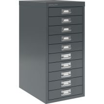 Bisley Multidrawer Schubladenschrank Anthrazitgrau