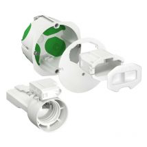 Multifix Air dcl, boîte d'applique avec couvercle affleurant, connect, douille (IMT35026)