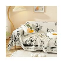 Multifonction Jeté de Canapé Grande Taille,Plaid Canape Grande Taille Housse Canapé Réversible Couvre Canapé Jete de Canape Polyvalente avec