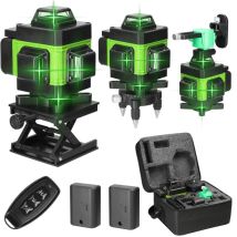 Ontway - Niveau Laser Multifonctionnel 4d 16 Lignes Niveau Laser 3° Machine Auto-nivelante Usb Batterie Au Lithium Rechargeable Outil De Nivment Avec 