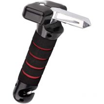 Ikodm - Multifunctional Car Safety Hammer, Car Auxiliary Handle, Emergency Escape Tool with Window Breaker and Seat Belt Cutter, Suitable for Car,