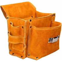 Multifunktionale Werkzeugtasche/gürteltasche, Verdickte Werkzeugtasche/hüfttasche Aus Strapazierfähigem Rindsleder, Werkzeugaufbewahrung