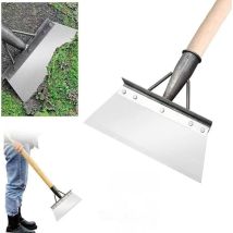 Multifunktionaler Reinigungs-schaufel, Edelstahl-reinigungsschaufel, Schneeschaufel, Gartenschaber Für Unkraut Und Moos, Unkrautjäten-werkzeug Für Die