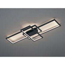 Defibrico - Multifunktions wiz led Deckenleuchte thiago Anthrazit 104 cm mit Fernbedienung