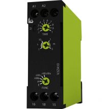 Tele - 125500 V2ZA10 3MIN 24-240V ac/dc Zeitrelais Multifunktional 1 St. Zeitbereich: 0.1 s - 3 min 1