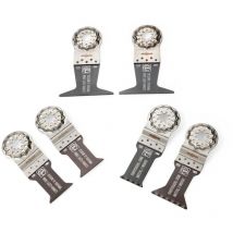 Fein Best of E-Cut Starlock Wood & Metal 6 Piece Set