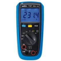 Metrix - mtx 202 Multimètre numérique protégé contre les projections d'eau (IP54) cat iii 600 v Affichage (nombre de points): 4000 S028581