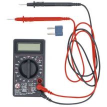 Bgs Technic - Multimetre numerique, voltmetre, amperemetre,ohmetre, testeur
