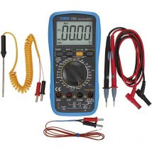 Multimètre Numérique Écran Lcd Voltmètre Ampèremètre Testeur Fervi T053