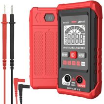 Jusch - Multimètre numérique, voltmètre multifonction, mesure de tension ac et dc