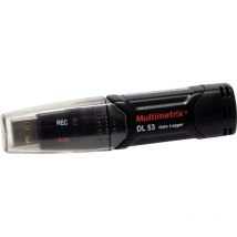 Multimetrix P06230801 dl 53 Data logger umidità, Data logger temperatura Misura: Umidità dell'aria, Temperatura -40 fin