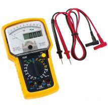 Multimetro analogico / digitale LTF 840.00 CAT II 600V - Funzioni: tensione DC, tensione AC, corrente DC, corrente AC, resistenza, prova batterie,