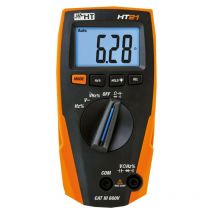 Multimetro Ht Italia digitale compatto in CAT III HT21