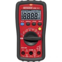 Benning - mm 5-2 Multimetro portatile digitale cat iii 600 v, cat iv 300 v Display (Counts): 6000