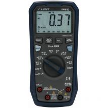 Limit - Multimètre digital cat iii 1000V / cat iv 600V mesure courant ac/dc tension dc/ac résistance capacité fréquence température 620