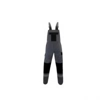 Multinorm Latzhose Multi-5 350 Plus-r Grau/schwarz, 350g/m², Gr. 50