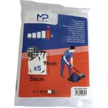 Multiplast Schuttsäcke H.96 X B.56 Cm X Stärke 130 Μm Weiß Multiplast